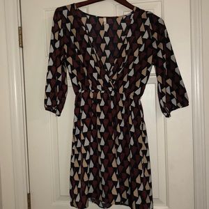 Boho Patterened Dress